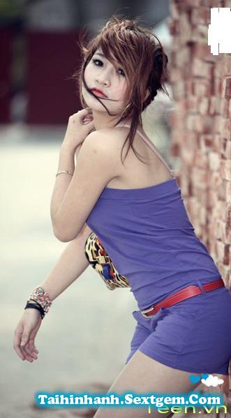 girl xinh việt nam vân navy